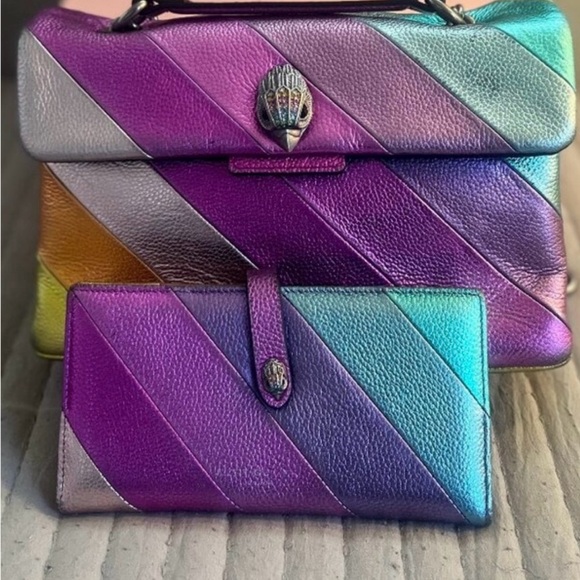 Kurt Geiger Kensington Metallic Bag